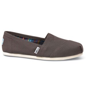 Toms Alpargatas Ash Canvas Žene - Tenisice Toms - Smeđa - 10000871-3.5UK - Size: 3.5
