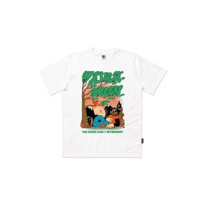 The Dudes Evergreen Seasonal T-Shirt Muškarci - Majice The Dudes - Bijela - 10003901-XL - Size: XL