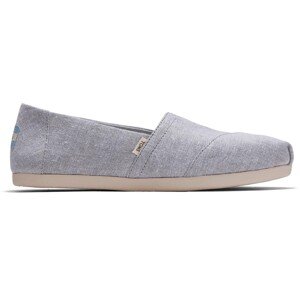 Toms Drizzle Grey Slub Chambray Women's Classics Žene - Tenisice Toms - Siva - 10015075-5 - Size: 5
