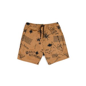 The Dudes Trail Blazer Shorts Muškarci - Dolje The Dudes - Smeđa - 1001537-Spring23-M - Size: M