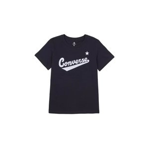 Converse Center Front Nova Classic Tee Žene - Majice Converse - Crna - 10021940-A02-S - Size: S