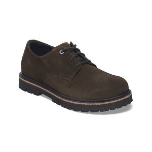Birkenstock Highwood Lace Low Suede Leather Regular Fit Unisex - Cipele Birkenstock - Smeđa - 1029609-7 - Size: 7