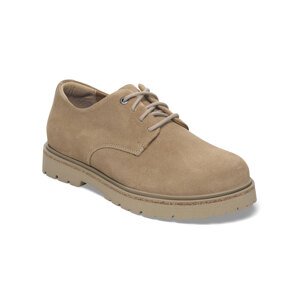 Birkenstock Highwood Lace Low Suede Leather Regular Fit Unisex - Cipele Birkenstock - Smeđa - 1029696-7 - Size: 7