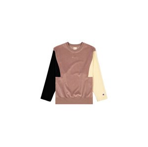 Champion Velour Colour Block Sweatshirt Žene - Dukserice i džemperi s kapulja Champion - Velikobojan - 112242-MS019-M - Size: M