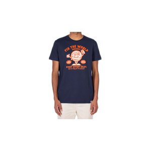 IrieDaily Fix The World Muškarci - Majice IrieDaily - Plava - 112D443-350-L - Size: L
