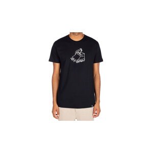 IrieDaily DIY Tee Black Muškarci - Majice IrieDaily - Crna - 113B290-700-L - Size: L
