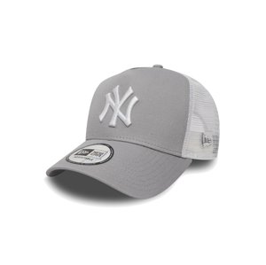 New Era Yankees Clean Grey A-Frame Trucker Cap Unisex - Glavni pokrivači New Era - Siva - 11588490-One-size - Size: One size