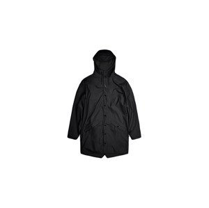 Rains Long Jacket Black Unisex - Jakne Rains - Crna - 12020-01-XL - Size: XL