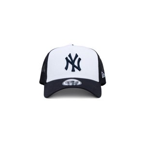 New Era Yankees Team Colour White A-Frame Trucker Cap Unisex - Glavni pokrivači New Era - Plava - 12380796-One-size - Size: One size