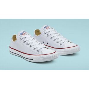 Converse Chuck Taylor Leather White Unisex - Tenisice Converse - Bijela - 132173C-10.5UK - Size: 10.5