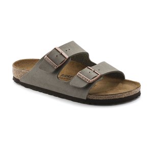 Birkenstock Arizona BF Nubuck Stone Regular Fit Muškarci - Sandale Birkenstock - Siva - 151211-2.5 - Size: 2.5