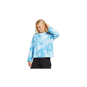 Dedicated Loose Sweatshirt Lerdala Tie Dye Blue Žene - Dukserice i džemperi s kapulja Dedicated - Plava - 18265-S - Size: S