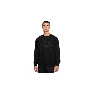 Dedicated Sweatshirt Malmoe Rainbow Bicycle Black Muškarci - Dukserice i džemperi s kapulja Dedicated - Crna - 18301-M - Size: M