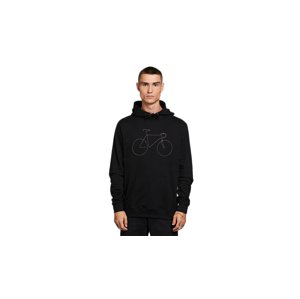 Dedicated Hoodie Falun Rainbow Bicycle Black Muškarci - Dukserice i džemperi s kapulja Dedicated - Crna - 18304-M - Size: M
