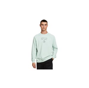 Dedicated Sweatshirt Malmoe Local Planet Mint Muškarci - Dukserice i džemperi s kapulja Dedicated - Zelena - 18337-L - Size: L