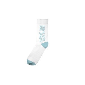 Dedicated Socks Sigtuna Local Planet White Muškarci - Nogavice Dedicated - Bijela - 18680-41-45 - Size: 7.5-11.5