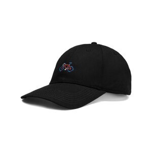 Dedicated Sport Cap Stitch Bike Black Unisex - Glavni pokrivači Dedicated - Crna - 18704-One-size - Size: One size
