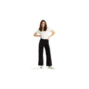 Dedicated Vara Workwear Pants Black Žene - Hlače Dedicated - Crna - 19072-XS - Size: XS