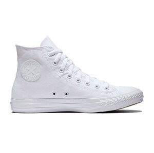 Converse Chuck Taylor All Star White Monochrome Hi Unisex - Tenisice Converse - Bijela - 1U646-4.5UK - Size: 4.5