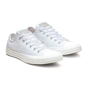 Converse Chuck Taylor All Star White Monochrome Unisex - Tenisice Converse - Bijela - 1U647-4UK - Size: 4
