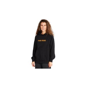 Dedicated Hoodie Sundborn Twin Peaks Logo Oat White Žene - Dukserice i džemperi s kapulja Dedicated - Crna - 20228-S - Size: S