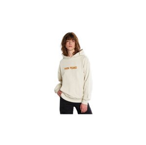 Dedicated Hoodie Sundborn Twin Peaks Logo Oat White Žene - Dukserice i džemperi s kapulja Dedicated - Bijela - 20229-L - Size: L