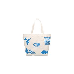 Dedicated Beach Bag Sundre Beach Collage Off-White Unisex - Ruksaci i torbe Dedicated - Bezbojan - 22671-One-size - Size: One size