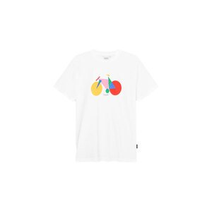 Dedicated T-shirt Stockholm Paper Cut Bike White Muškarci - Majice Dedicated - Bijela - 22805-L - Size: L