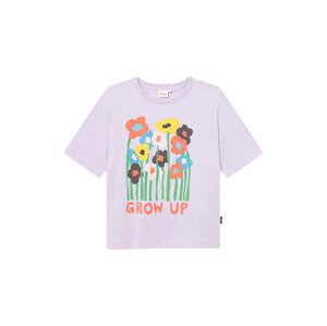 Dedicated T-shirt Vadstena Grow Up Thistle Purple Žene - Majice Dedicated - Ljubičasta - 22839-M - Size: M