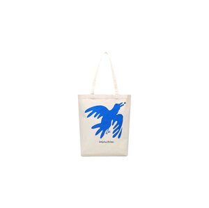 Dedicated Tote Bag Torekov The Phoenix Bird Off-White Unisex - Ruksaci i torbe Dedicated - Bezbojan - 22879-One-size - Size: One size