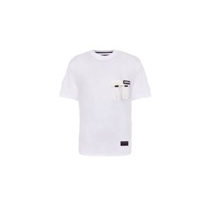Caterpillar Multipocket T-Shirt White Muškarci - Majice Caterpillar - Bijela - 2511870-WIT-XL - Size: XL