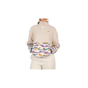 IrieDaily Half Indi Troyer Chalk Žene - Dukserice i džemperi s kapulja IrieDaily - Svijetlo smeđa - 261D350-605-L - Size: L