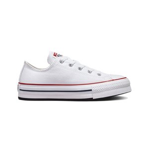 Converse Chuck Taylor All Star Lift Platform Low Top Big Kids Unisex - Tenisice Converse - Bijela - 272858C-5 - Size: 5