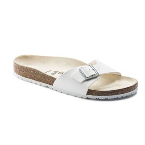 Birkenstock Madrid BF White Regular Fit Žene - Sandale Birkenstock - Bijela - 40731-11.5 - Size: 11.5