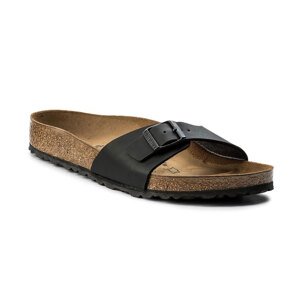 Birkenstock Madrid Birko-Flor Patent Regular Fit Žene - Sandale Birkenstock - Crna - 40791-5.5 - Size: 5.5