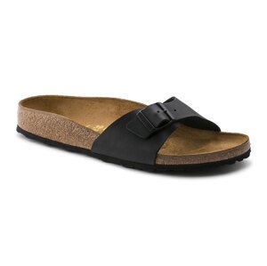 Birkenstock Madrid Black Narrow Fit Unisex - Sandale Birkenstock - Crna - 40793-7 - Size: 7