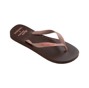 Havaianas x Barbie Ferreira Dark Brown Žene - Flip Flop Havaianas - Smeđa - 4149336-0727-BRA-39/40 - Size: BRA-39/40