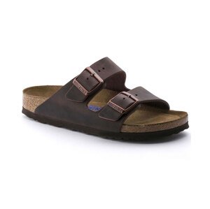 Birkenstock Arizona NU Oiled SFB Habana Regular Fit Žene - Sandale Birkenstock - Smeđa - 452761-7 - Size: 7
