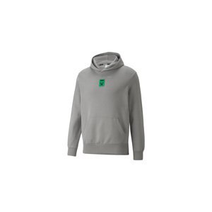 Puma x MINECRAFT Men's Hoodie Muškarci - Dukserice i džemperi s kapulja Puma - Bijela - 534376_76-L - Size: L