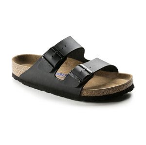 Birkenstock Arizona Soft Footbed Black Narrow Fit Unisex - Sandale Birkenstock - Crna - 551253-7 - Size: 7