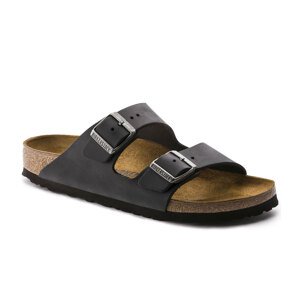 Birkenstock Arizona NU Oiled Black Narrow Fit Unisex - Sandale Birkenstock - Crna - 552113-8 - Size: 8