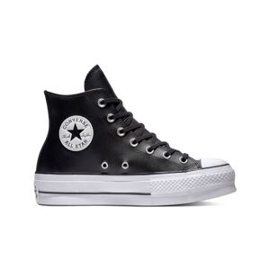Converse Chuck Taylor All Star Platform Leather High-Top Žene - Tenisice Converse - Crna - 561675C-6.5 - Size: 6.5