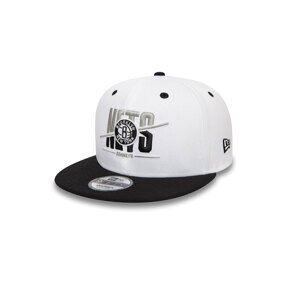New Era Brooklyn Nets Crown White 9FIFTY Snapback Cap Unisex - Glavni pokrivači New Era - Bijela - 60435047-S/M - Size: S/M
