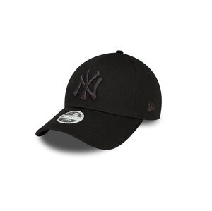 New Era New York Yankees Metallic Logo Black 9FORTY Adjustable Cap Unisex - Glavni pokrivači New Era - Crna - 60435260-One-size - Size: One size