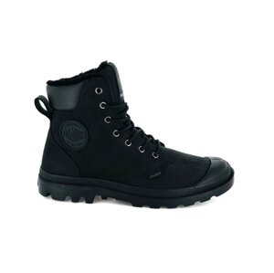 Palladium Pampa Sport Cuff Waterproof Shearling Unisex - Cipele Palladium - Crna - 72992-010-M-10 - Size: 10