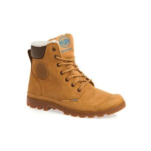Palladium Pampa Sport Cuff Waterproof Shearling Unisex - Cipele Palladium - Smeđa - 72992-228-M-10.5 - Size: 10.5