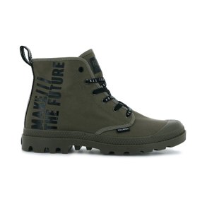 Palladium Pampa Hi Future Dusky Green Muškarci - Cipele Palladium - Zelena - 76885-308-M-3.5 - Size: 3.5