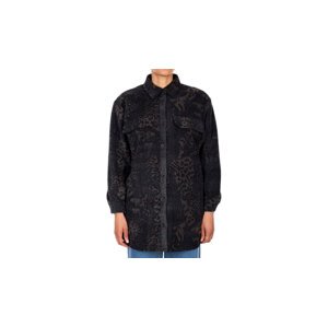 IrieDaily Fluffle Overshirt Black-anthra Žene - Jakne IrieDaily - Crna - 962D140-720-M - Size: M
