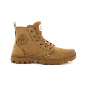 Palladium Boots Pampa HI Zip Nubuck Amber Gold Žene - Cipele Palladium - Smeđa - 96440-717-M-4.5 - Size: 4.5
