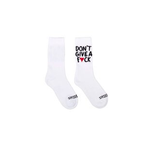IrieDaily Give A Sock White Unisex - Nogavice IrieDaily - Bijela - A94B981-710-XL - Size: XL